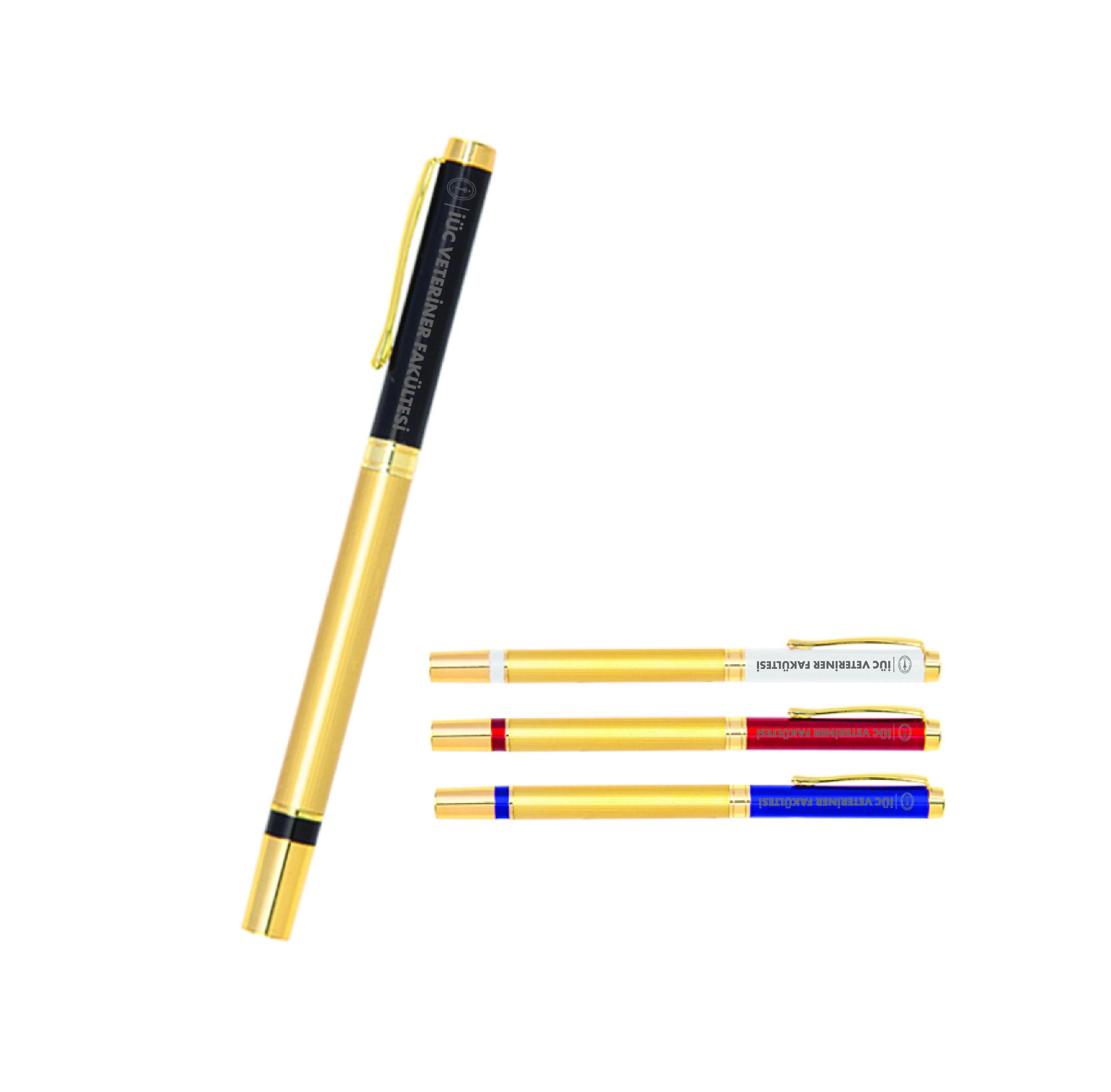 İÜC Veteriner Fakültesi Metal Tükenmez Kalem Model 7